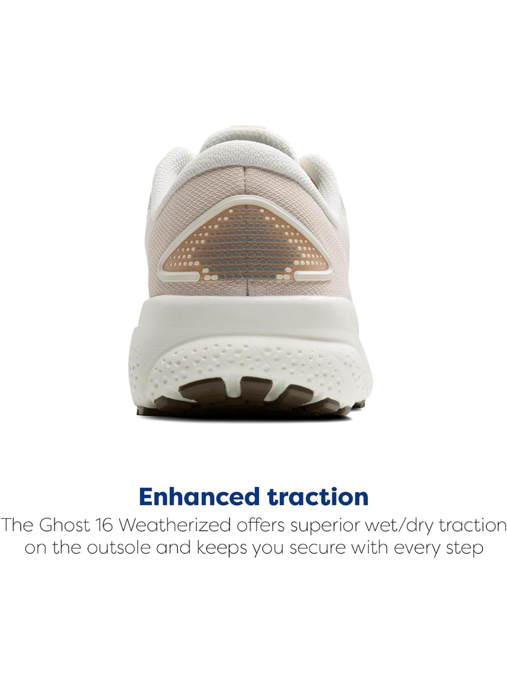 Brooks Ghost 16 Women’s Running Shoes - Almond Peach / Coconut / Falcon - Picture 5 of 6